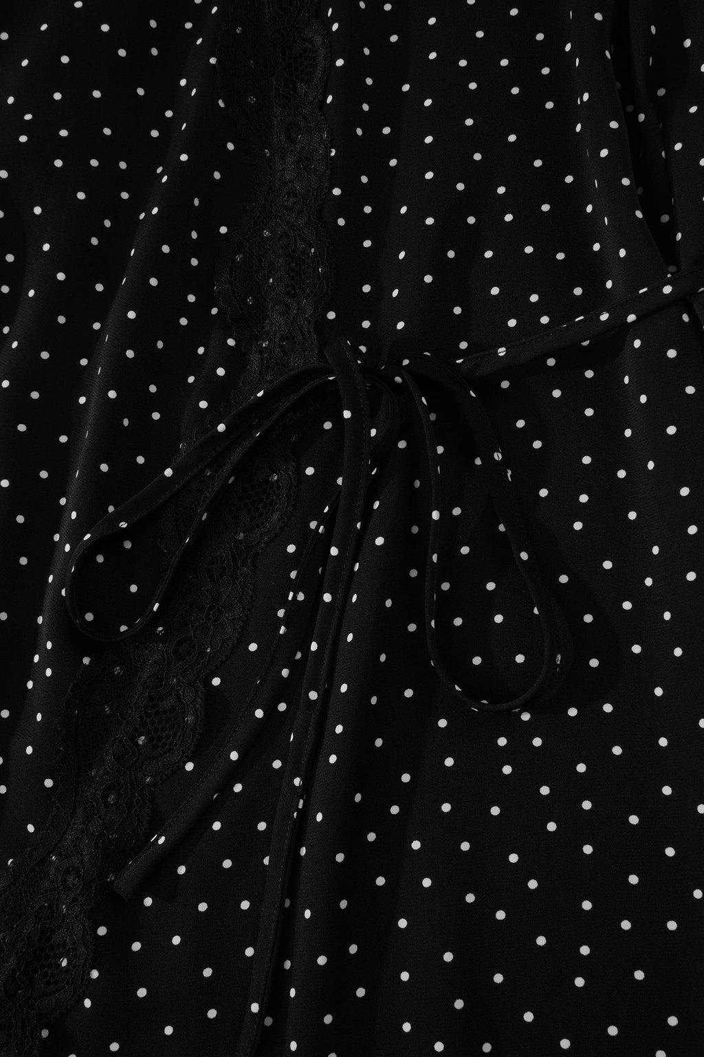 Sweet Charm Polka Dot Wrap Dress | S-XL